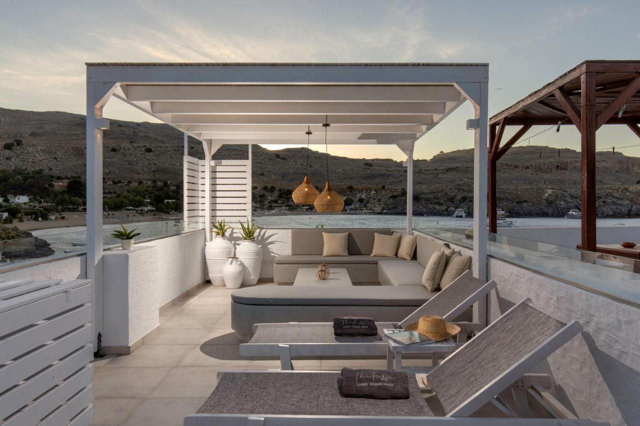 Thalassa Luxury Studios Lindos Extérieur photo